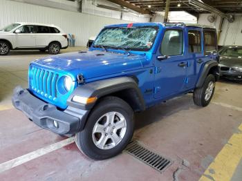  Salvage Jeep Wrangler