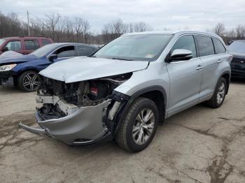  Salvage Toyota Highlander