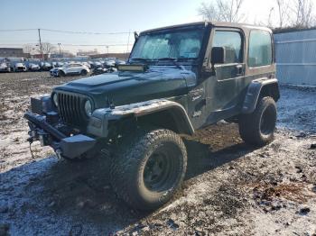  Salvage Jeep Wrangler