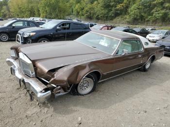  Salvage Lincoln Continental