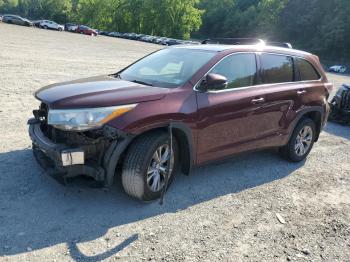  Salvage Toyota Highlander