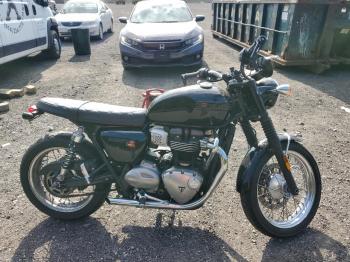  Salvage Triumph Motorcycle Bonneville