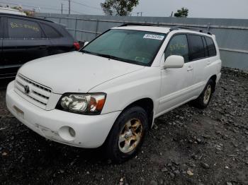  Salvage Toyota Highlander