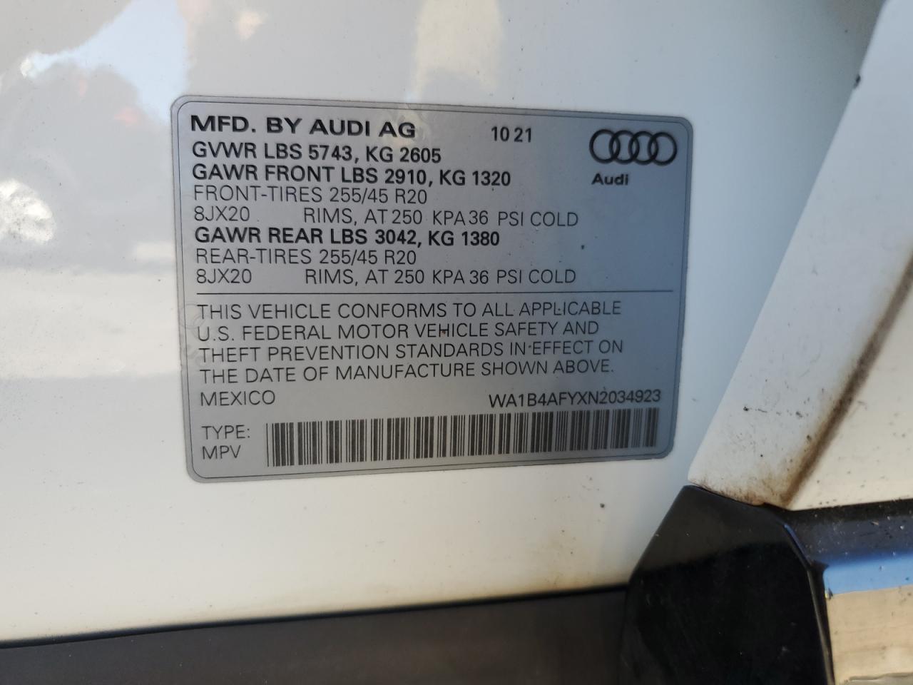 Audi Sq Premium Plus Image 8