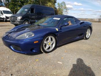  Salvage Ferrari 360 Spider