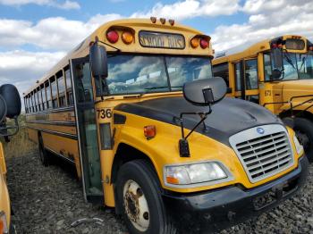  Salvage Blue Bird School Bus