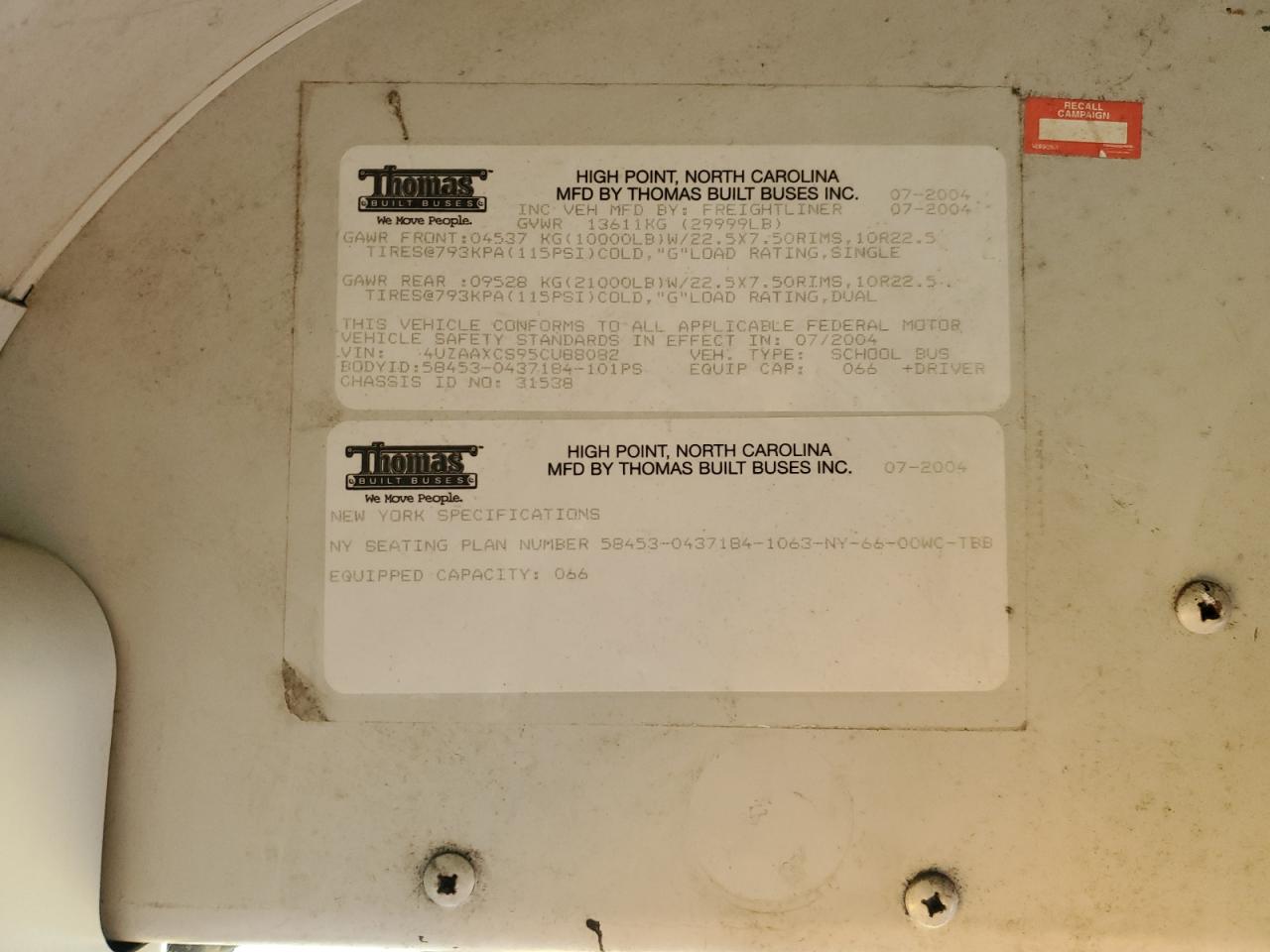 Freightliner Saf-t-line Fs65 Image 10