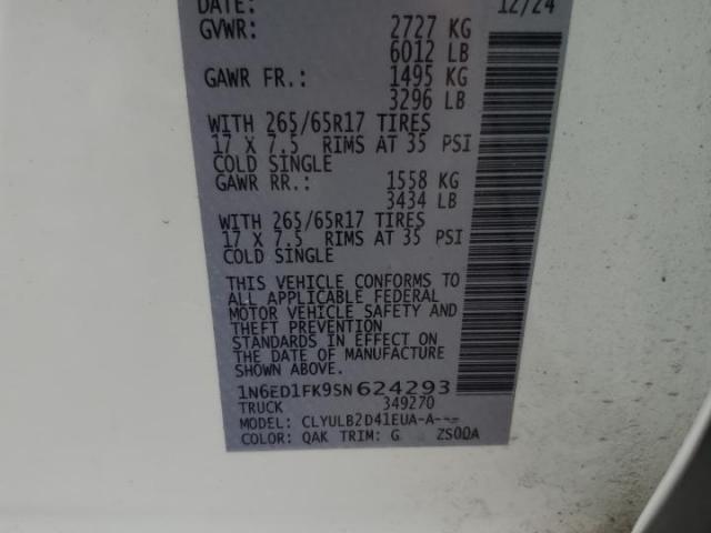 Nissan Frontier Sv Image 4