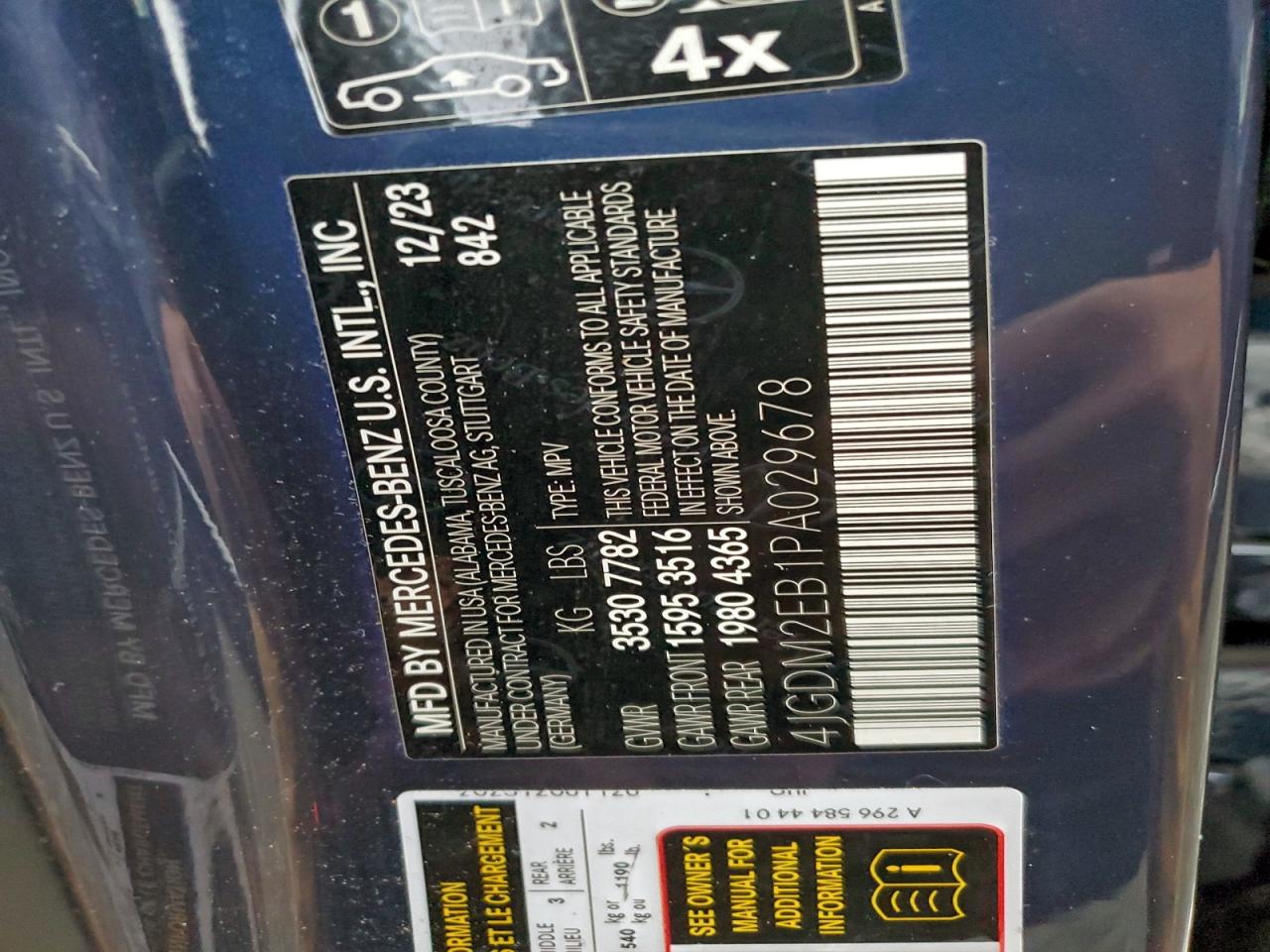 Mercedes-Benz EQS 450 4matic Image 9