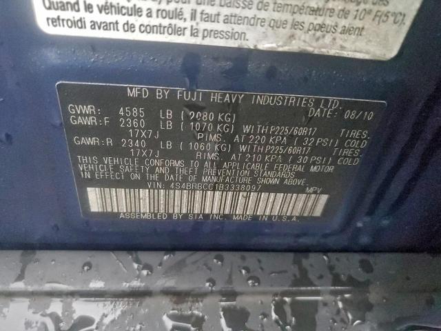 Subaru Outback 2.5i Premium Image 5