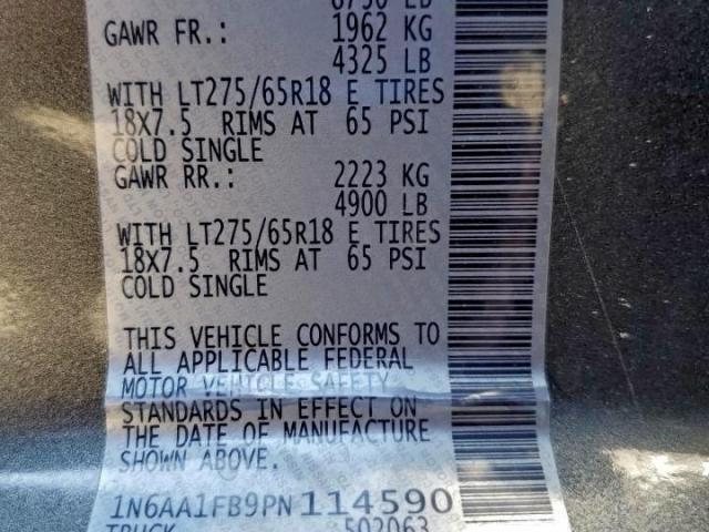 Nissan Titan Sv Image 7