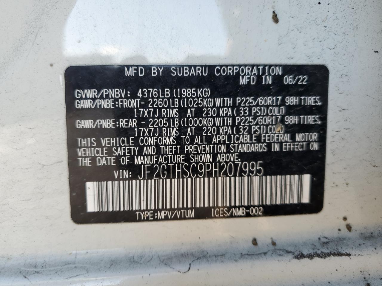 Subaru Crosstrek Sport Image 12