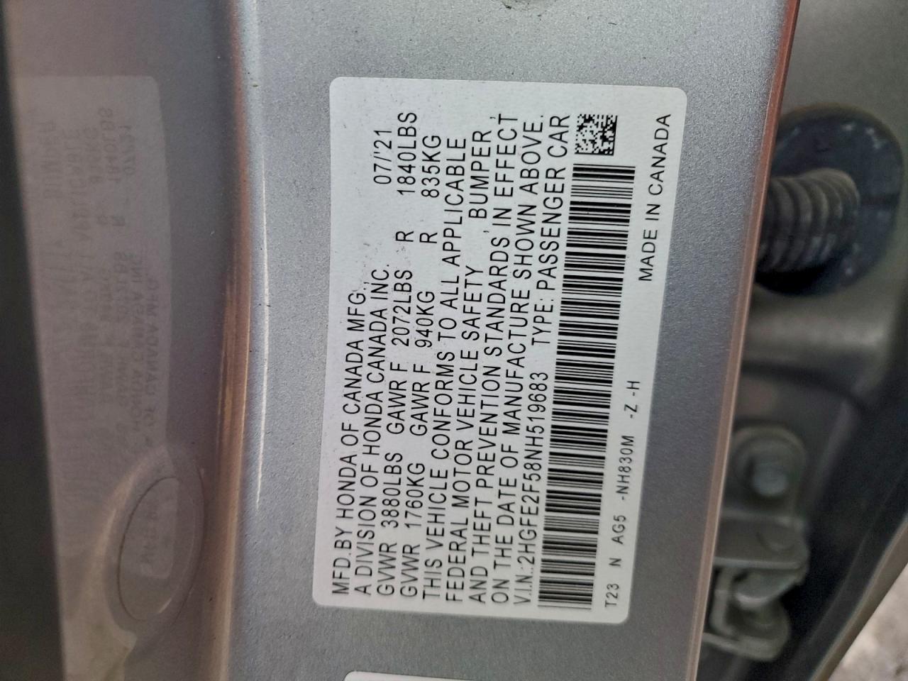 Honda Civic Sport Image 10