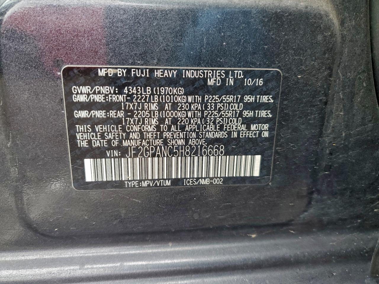 Subaru Crosstrek Limited Image 9