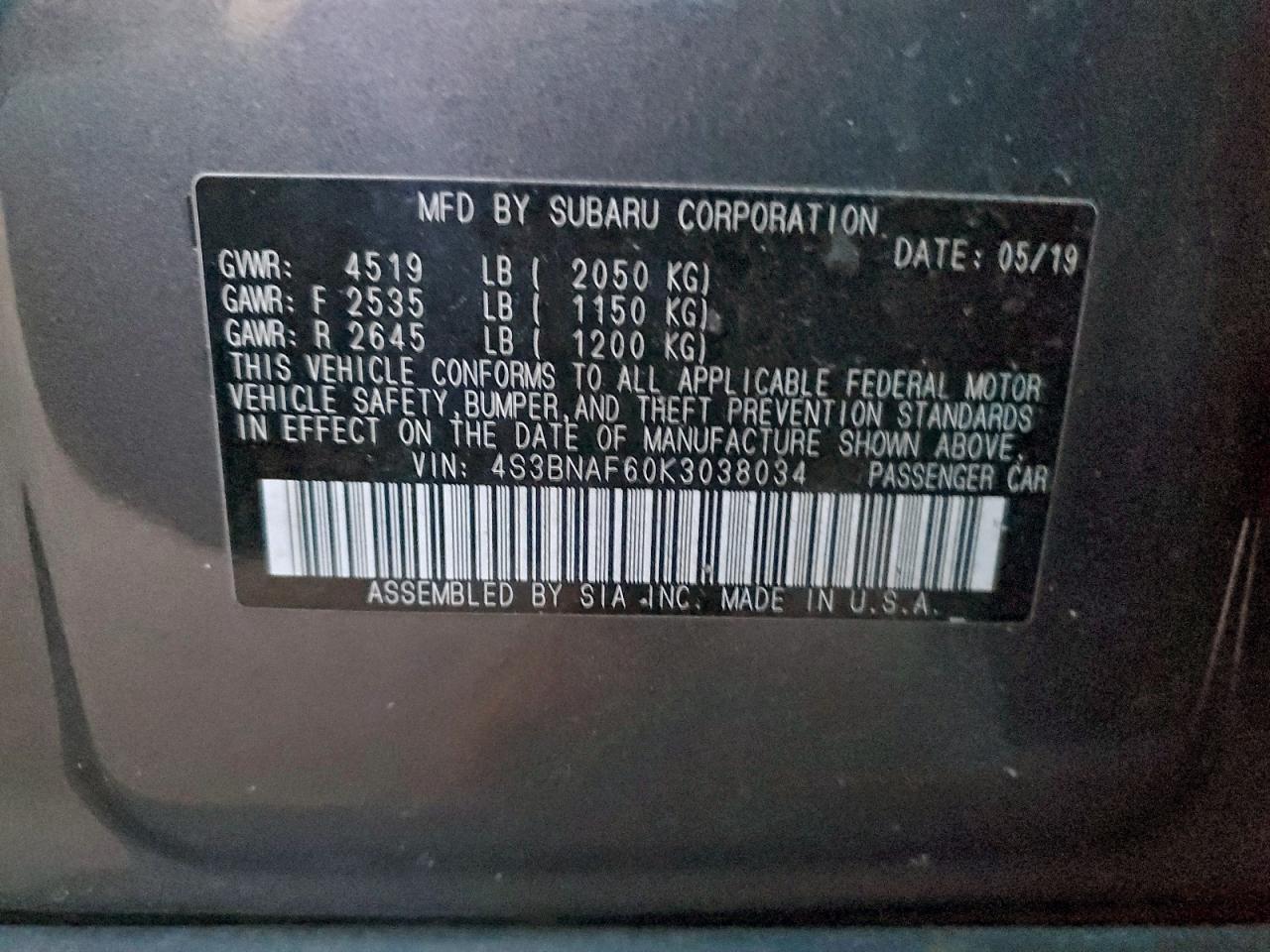 Subaru Legacy 2.5i Premium Image 6