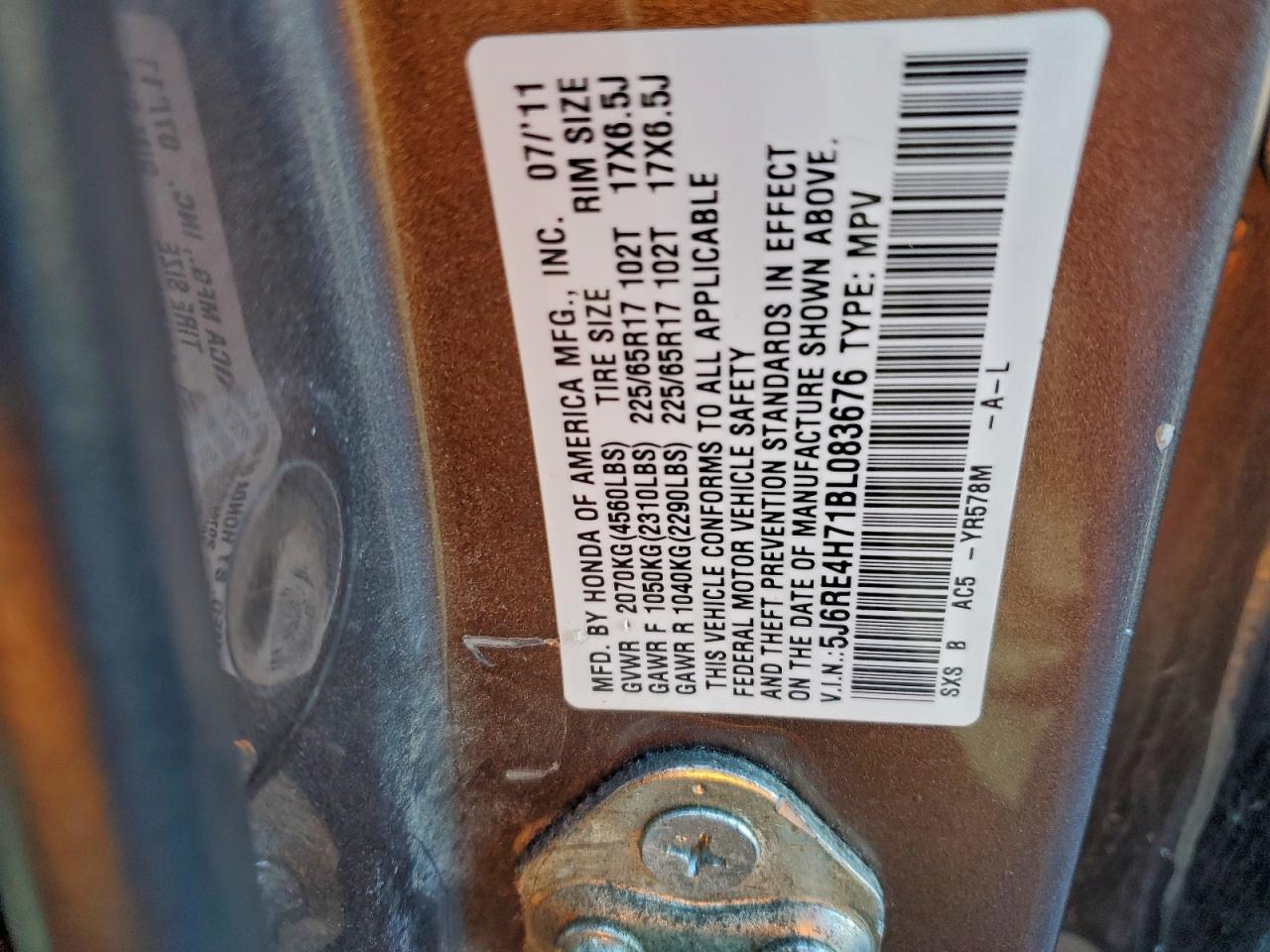 Honda Crv Exl Image 11