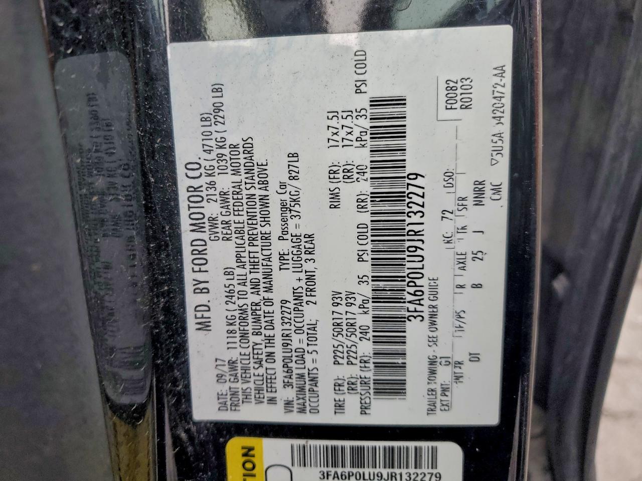 Ford Fusion Se Hybrid Image 8