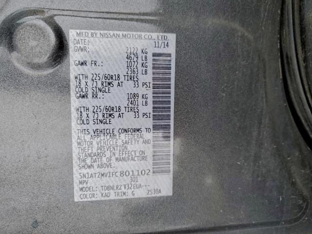 Nissan Rogue S Image 11