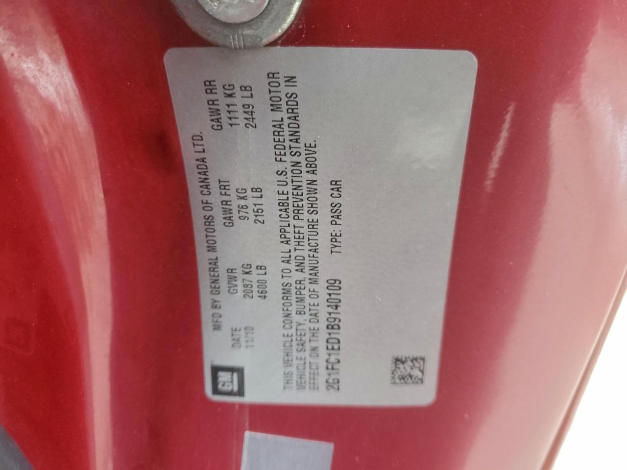 Chevrolet Camaro Lt Image 10