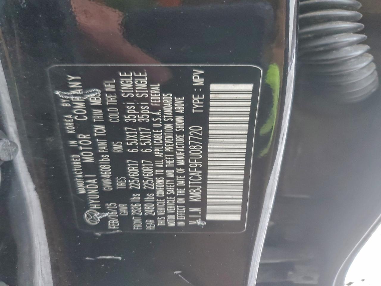 Hyundai TUCSON Gls Image 5