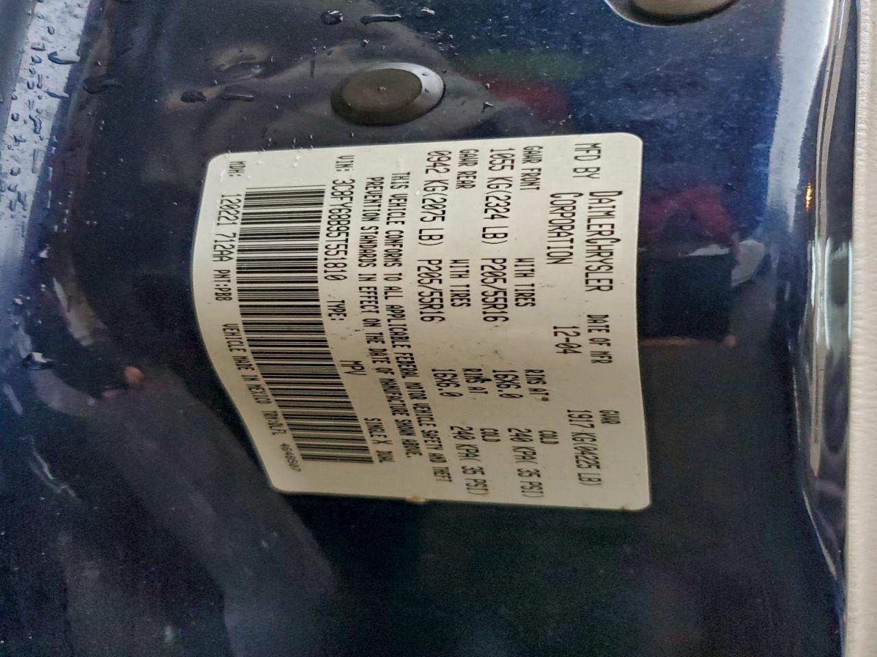 Chrysler PT Cruiser Limited Image 7