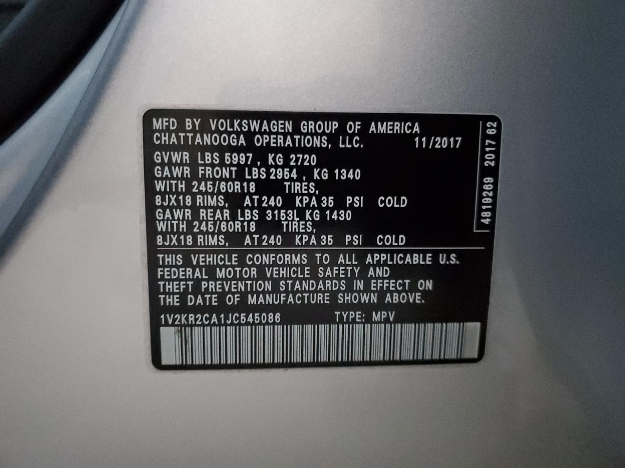 Volkswagen Atlas Se Image 7