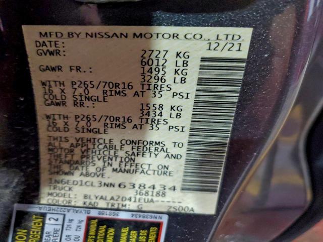 Nissan Frontier S Image 3