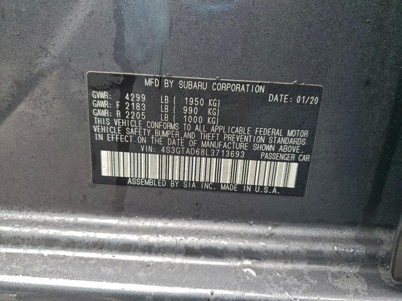 Subaru Impreza Premium Image 4