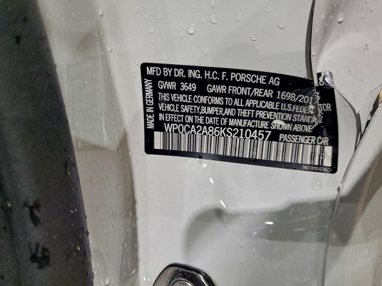 Porsche Boxster Base Image 7