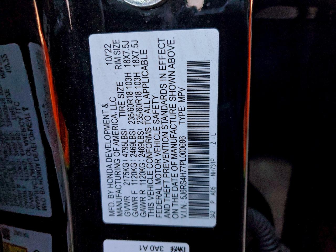 Honda Crv Exl Image 10